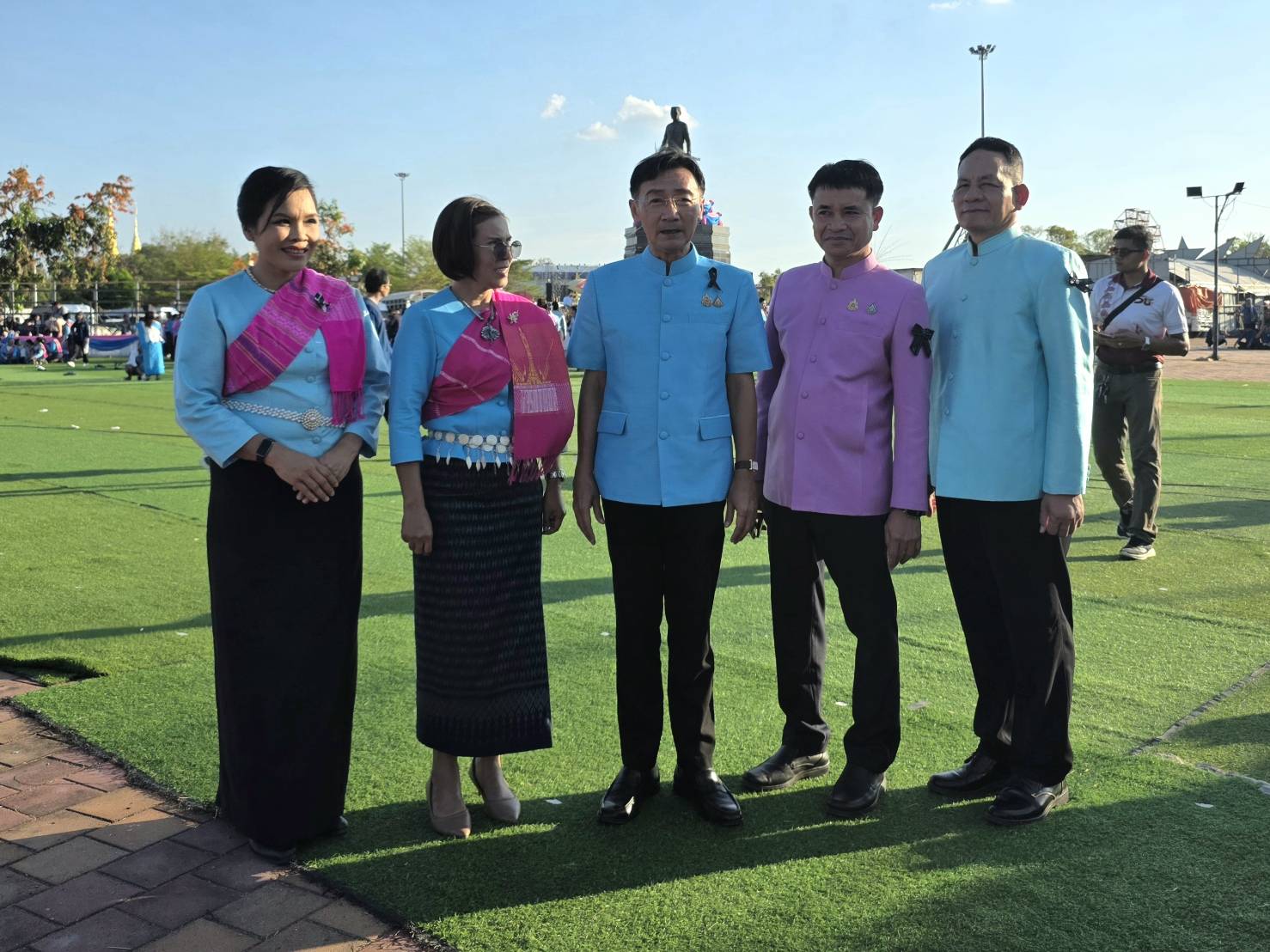 title - ส.ป.ก.ยโสธร ร่วมพิธีรำบวงสรวง พระสุนทรราชวงศา (สิงห์) เจ้าเมืองคนแรกของจังหวัดยโสธร และเป็นการเปิดงานวันสถาปนาจังหวัดยโสธรและงานกาชาด ประจำปี พ.ศ.2569